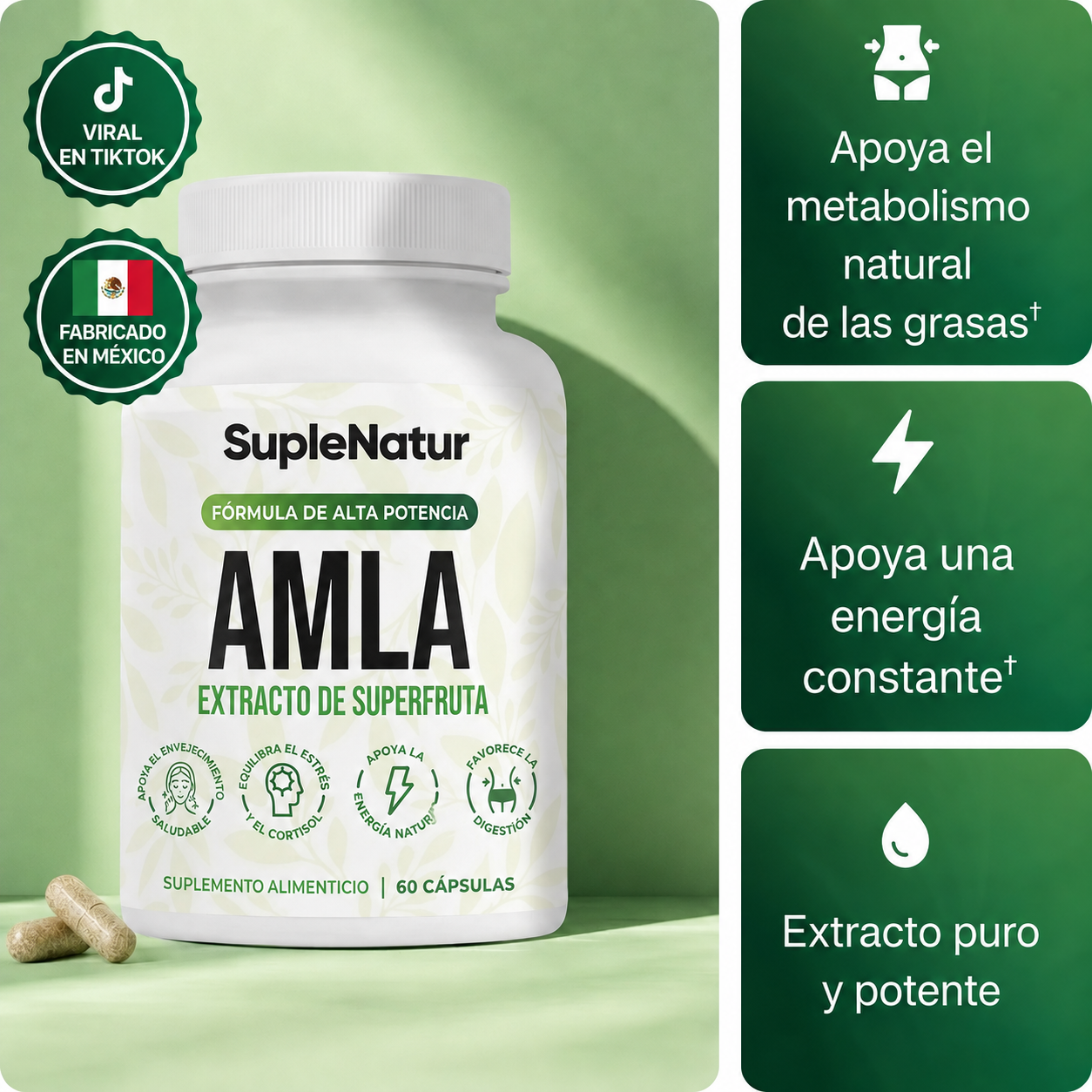 SupleNatur Cápsula de Superfruta