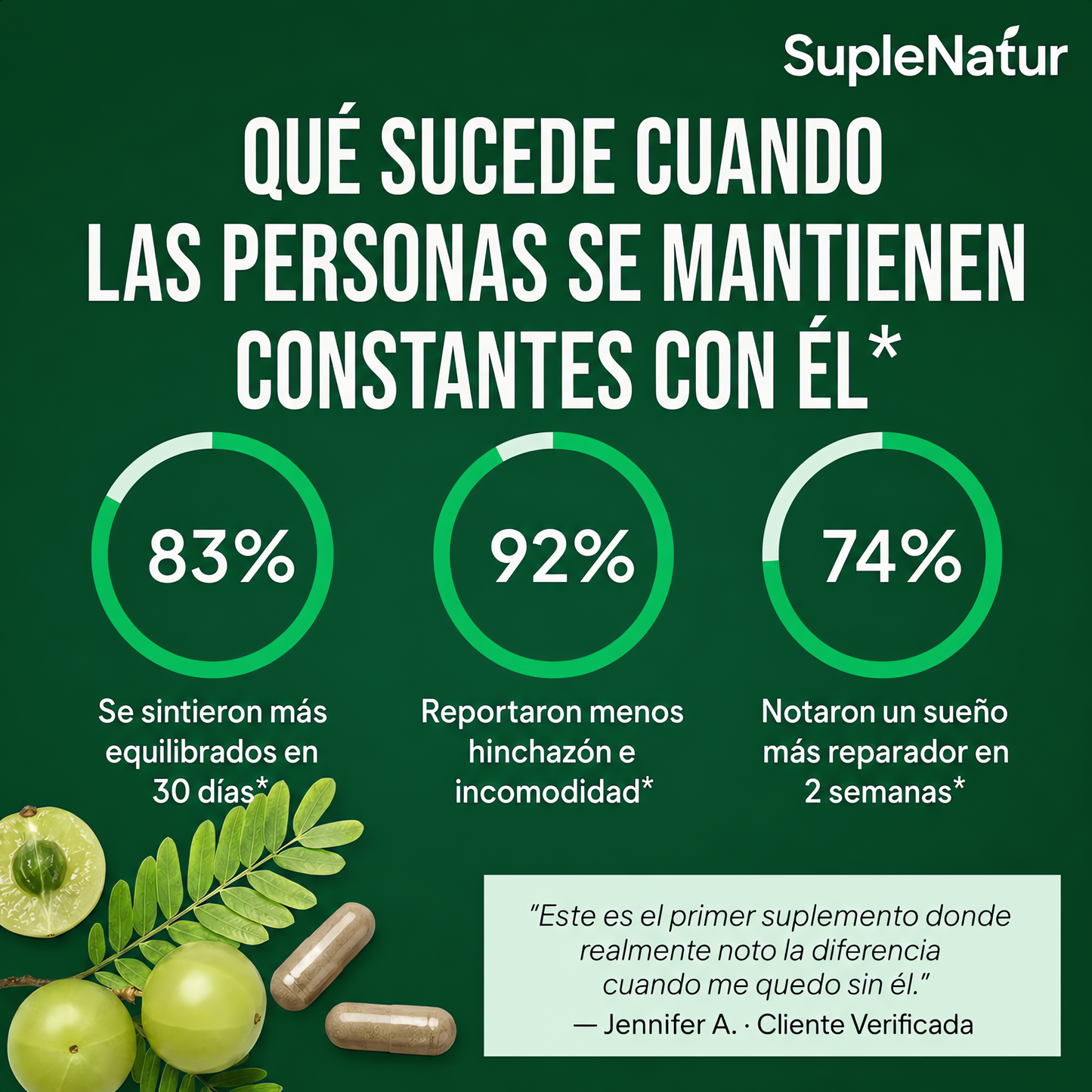 SupleNatur Cápsula de Superfruta