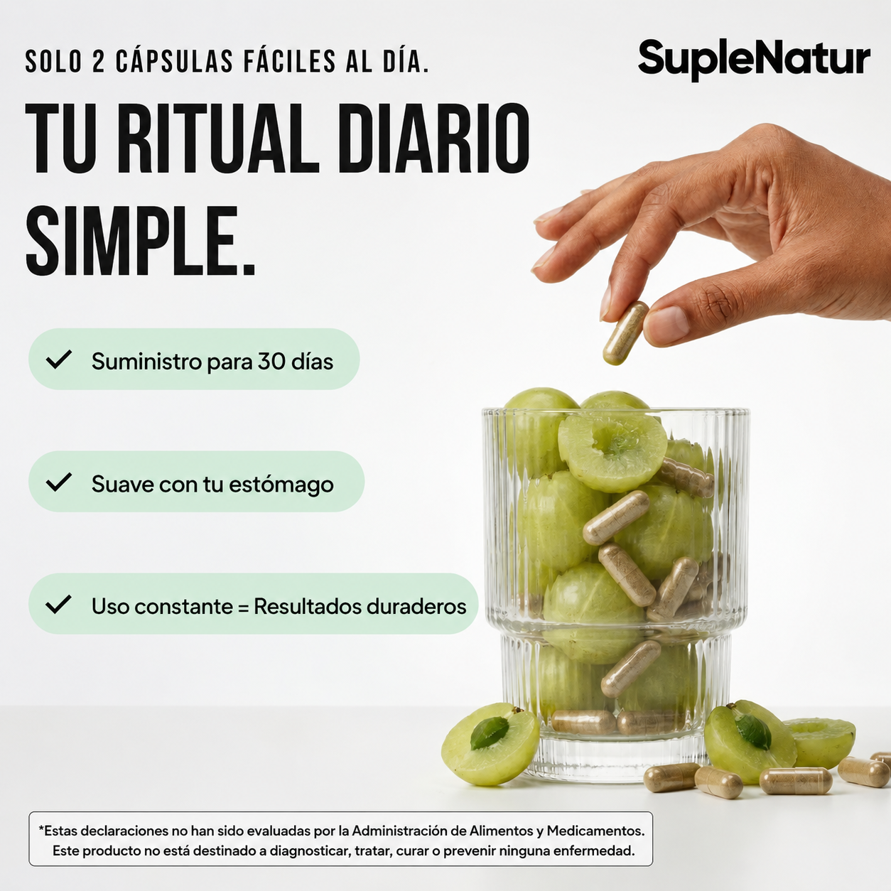 SupleNatur Cápsula de Superfruta